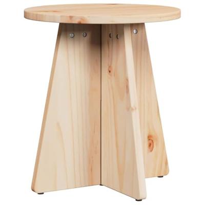 Salontafel 3 pcs Naturel 49 x 49 x 30 cm Massief grenenhout