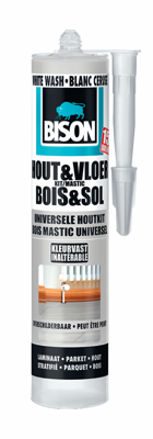 Bison Hout&Vloer White Wash Koker | 300 ml - 6308540 Bison Hout&Vloer White Wash Koker | 300 ml - 6308540