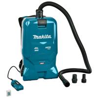 Makita vc012gz01 rugstofzuiger | zonder accu's en lader | met aansluiting. 3 adapters en aws zender | in doos - vc012gz01 - thumbnail