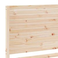 Bedframe extra lang zonder matras massief hout 90x220 cm - thumbnail