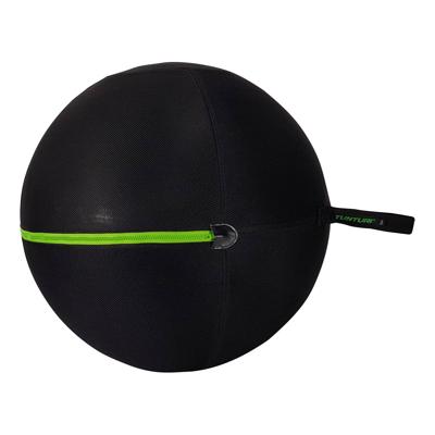 Tunturi Gymball Cover/hoes l 65 cm l Green Zipper