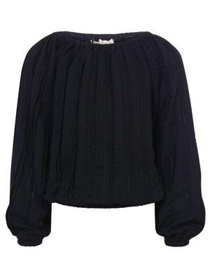 LOOXS 10sixteen winter top kant meisjes - navy blauw