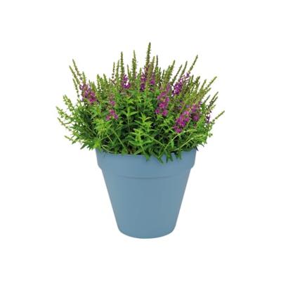 Elho pot loft urban rond 25cm blauw