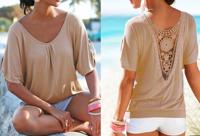 Lace Back shirt in de sale! - thumbnail