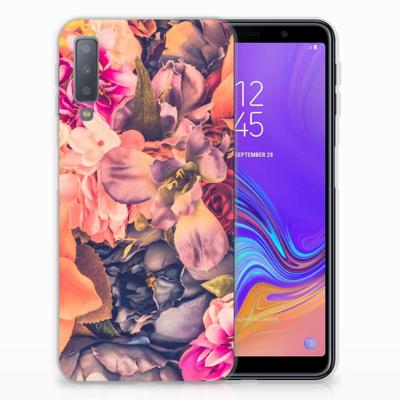 Samsung Galaxy A7 (2018) | TPU Case | Bosje Bloemen