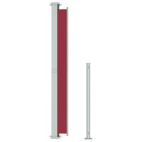 Tuinscherm uittrekbaar 180x300 cm rood - thumbnail