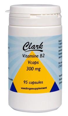 Clark Vitamine B2 300mg Capsules Clark Vitamine B2 300mg Capsules