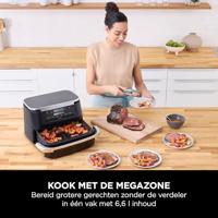 NINJA Airfryer - Foodi Max Dual Zone AF550EU - Inhoud 6,6 liter - 2470W - Zwart - thumbnail