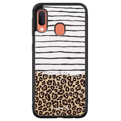 Samsung Galaxy A20e hoesje - Leopard lines Samsung Galaxy A20e hoesje - Leopard lines