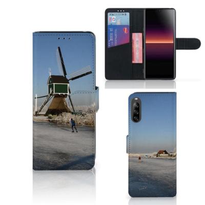 Sony Xperia L4 | Flip Cover | Schaatsers Sony Xperia L4 | Flip Cover | Schaatsers