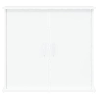 Aquariumstandaard 81x36x73 cm bewerkt hout wit - thumbnail