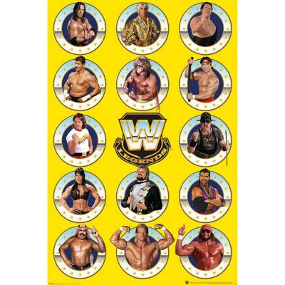 WWE Legends Chrome Poster 61x91.5cm WWE Legends Chrome Poster 61x91.5cm