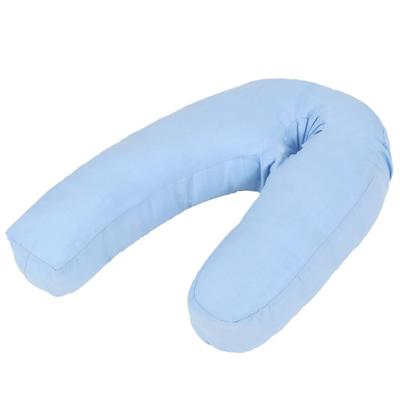 VidaXL Zwangerschapskussen j-vormig 54x(36-43) cm blauw VidaXL Zwangerschapskussen j-vormig 54x(36-43) cm blauw