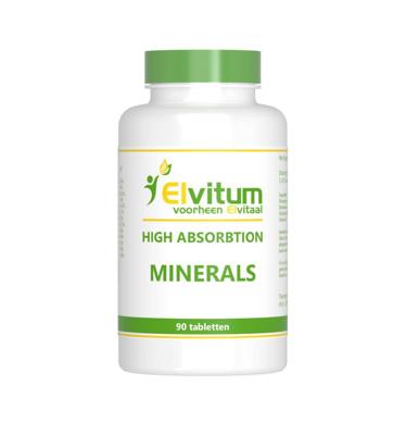 Elvitum High absorption minerals 90 Tabletten