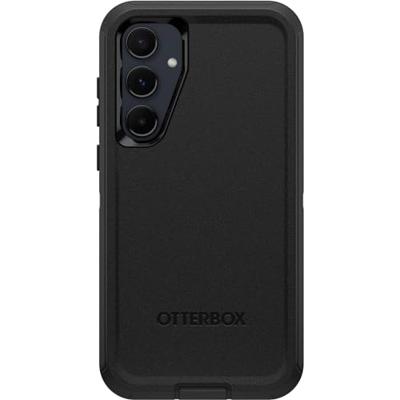 Otterbox Defender Backcover Samsung Galaxy A55 5G Zwart Met standfunctie Otterbox Defender Backcover Samsung Galaxy A55 5G Zwart Met standfunctie