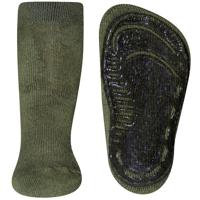 Ewers antislip sokken Stoppi softstep uni olijfgroen-21-22 - thumbnail