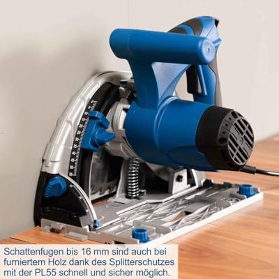 Scheppach Invalzaag 160mm PL55 - thumbnail