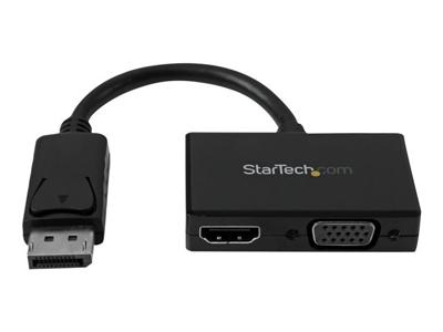 .com A/V-reisadapter: 2-in-1 DisplayPort naar HDMI of VGA - Videoconverter - DisplayPort - zwart .com A/V-reisadapter: 2-in-1 DisplayPort naar HDMI of VGA - Videoconverter - DisplayPort - zwart
