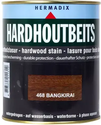 Hardhoutbeits 468 bangkirai 750 ml Hermadix - Hermadix