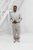 Black Bananas Ripped Monogram Trainingspak Heren Grijs - Maat XS - Kleur: Grijs | Soccerfanshop - thumbnail