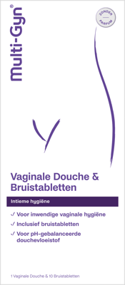 Multi GYN Douche & bruistablet 1 Set