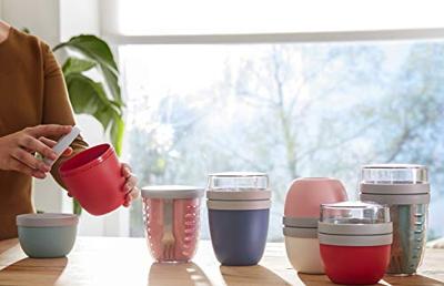 Mepal fruit & veggie pot ellipse - denim