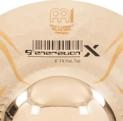 Meinl Generation X GX-8FXH FX Hat bekken
