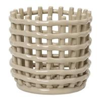 ferm LIVING Ceramic Mand Small - Cashmere - thumbnail