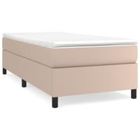 Bedframe kunstleer cappuccinokleurig 120x200 cm - thumbnail