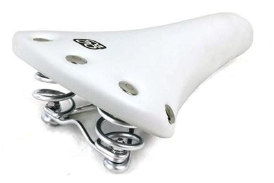 Csepel Domina Comfort Zadel - Wit Csepel Domina Comfort Zadel - Wit