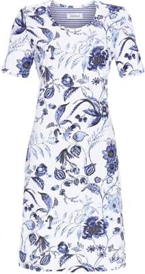 Blauwe bloemen nachthemd van Ringella Blauwe bloemen nachthemd van Ringella