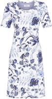 Blauwe bloemen nachthemd van Ringella - thumbnail