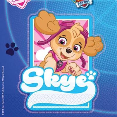 Paw Patrol servetten , 16st. - thumbnail