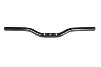 BLB Riser Stuur 25.4 mm - Zwart - thumbnail