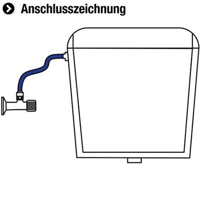 Cornat Soepele Aansluitslang 3/8X3/8X150 - T317227