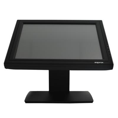 Monitor con Touch Screen approx! APPMT15W5 15' TFT VGA Nero