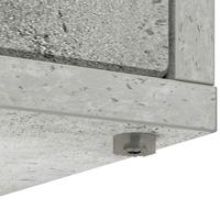 Kattenhuis Beton 51 x 30 x 42 cm Bewerkt hout - thumbnail