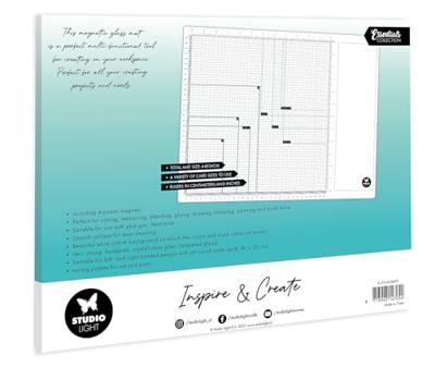 Studio Light • essentials magnetic glass mat 4 magnets included