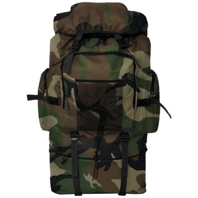 VidaXL Rugzak legerstijl xxl 100 l camouflage VidaXL Rugzak legerstijl xxl 100 l camouflage