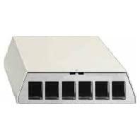 Rutenbeck PP-UM A-6 Ap rw 6 poorten Patchpaneel Wit Rutenbeck PP-UM A-6 Ap rw 6 poorten Patchpaneel Wit