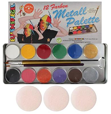 Eulenspiegel Schmink, diverse kleuren, 12 kleur/ 1 set - thumbnail
