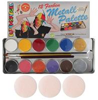 Eulenspiegel Schmink, diverse kleuren, 12 kleur/ 1 set - thumbnail
