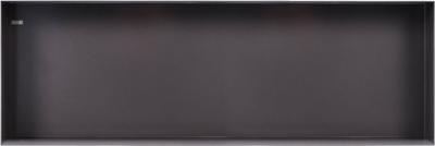 In Of Opbouwnis Looox CBoX Rechthoek 90x30x10 Antraciet Looox