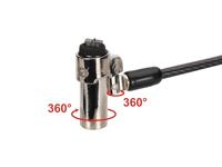 Veiligheidskabel Conceptronic 110507207101 1,8 m - thumbnail