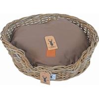 Boony Est 1941 rotan mand (Excl. Kussen!) ovaal 60 cm Boony-Est-1941 Gebr. de Boon - Gebr de boon - thumbnail