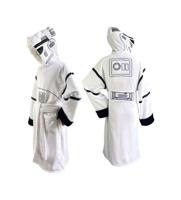 Star Wars Original Stormtrooper Fleece Bathrobe Stormtrooper White - thumbnail