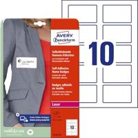 Avery L4785-20 zelfklevende badge ft 80 x 50 mm, doos van 200 stuks, wit - thumbnail