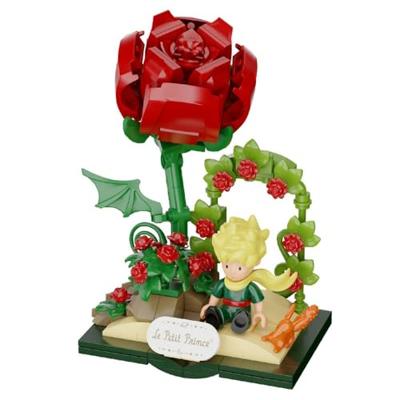 The Little Prince Starry Ride Construction Set Rose 15 cm