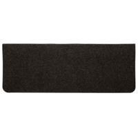 Trapmatten zelfklevend 30 st 65x24,5x3,5 cm zwart - thumbnail