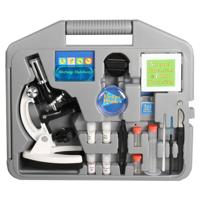 Byomic beginners microscoopset 100, 400 en 900x in koffer - thumbnail